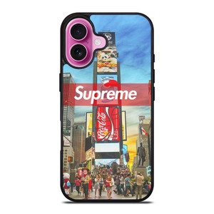 SUPREME TIME SQUARE iPhone 16 Pro Max Case